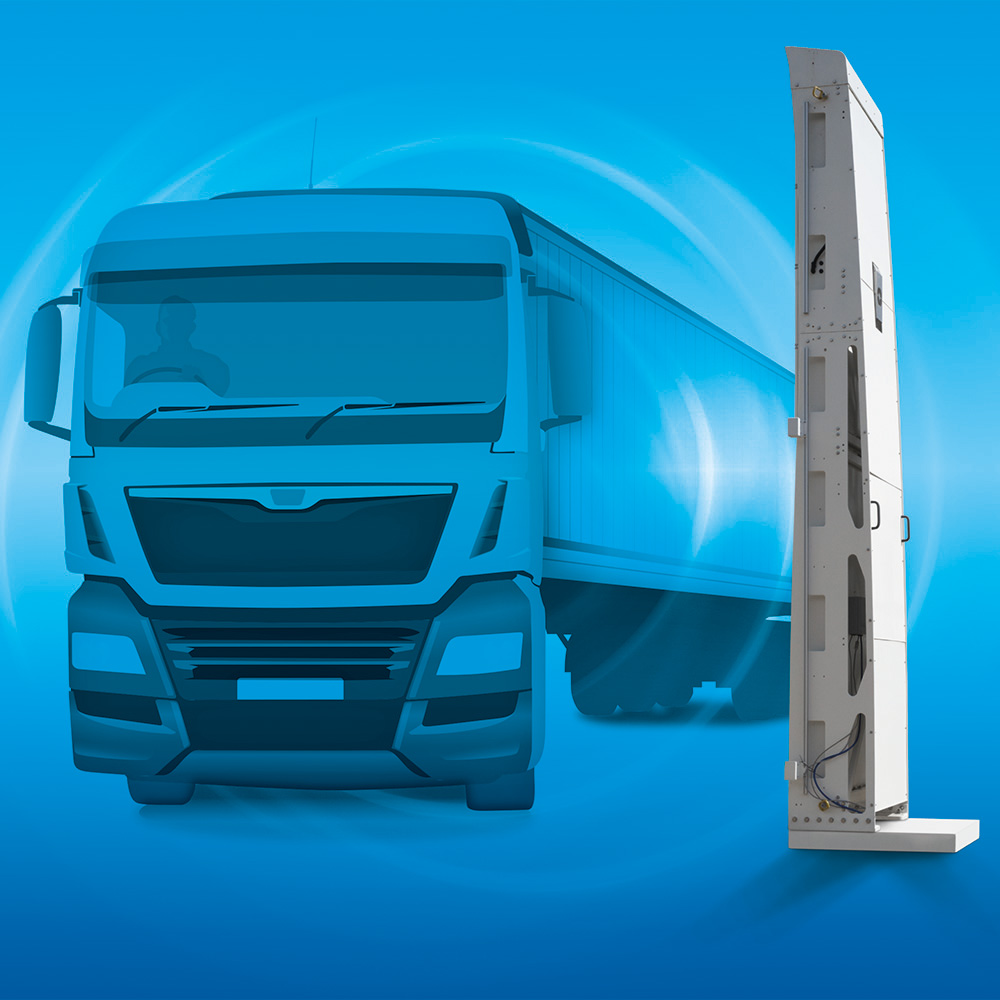 truck through portal