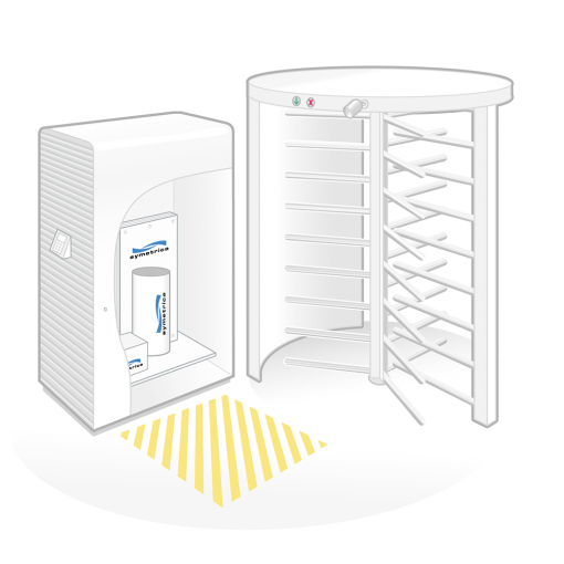 portal turnstile visual