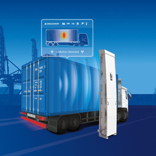 Symetrica port exhibition truck